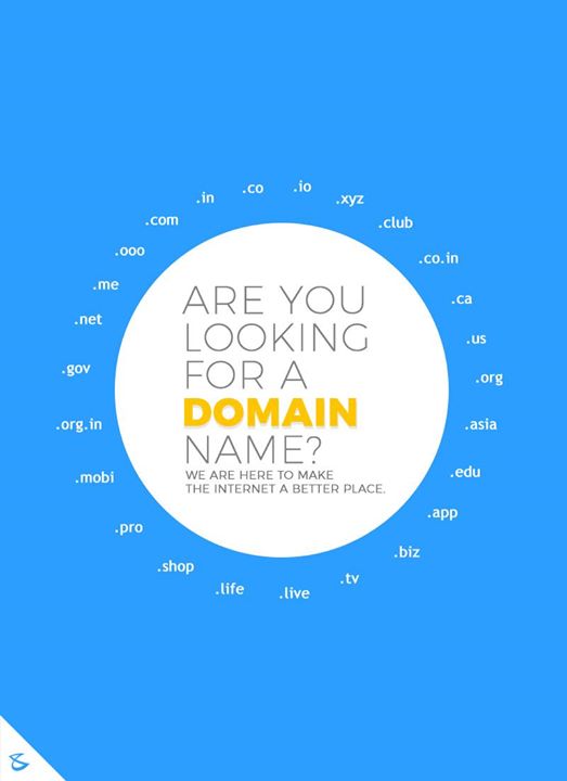 Are you looking for a domain name?

#CompuBrain #Business #Technology #Innovations #DomainRegistration #DomainAcquisition #Domain