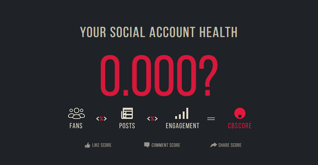 Is your Facebook page healthy?

Measure it: https://compubrain.com/cbscore/

#Business #Technology #Innovations #CBScore