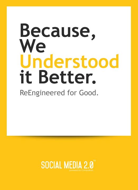 Re Engineered for Good !

#CompuBrain #Business #Technology #Innovations #SocialMediaAgency #SM2P0
