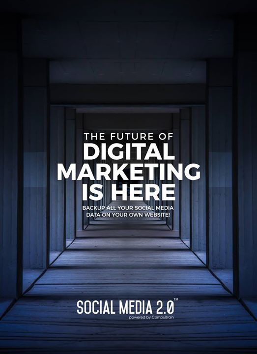 The future of digital marketing is here!

#SearchEngineOptimization #SocialMedia2p0 #sm2p0 #contentstrategy #SocialMediaStrategy #DigitalStrategy #DigitalCampaigns